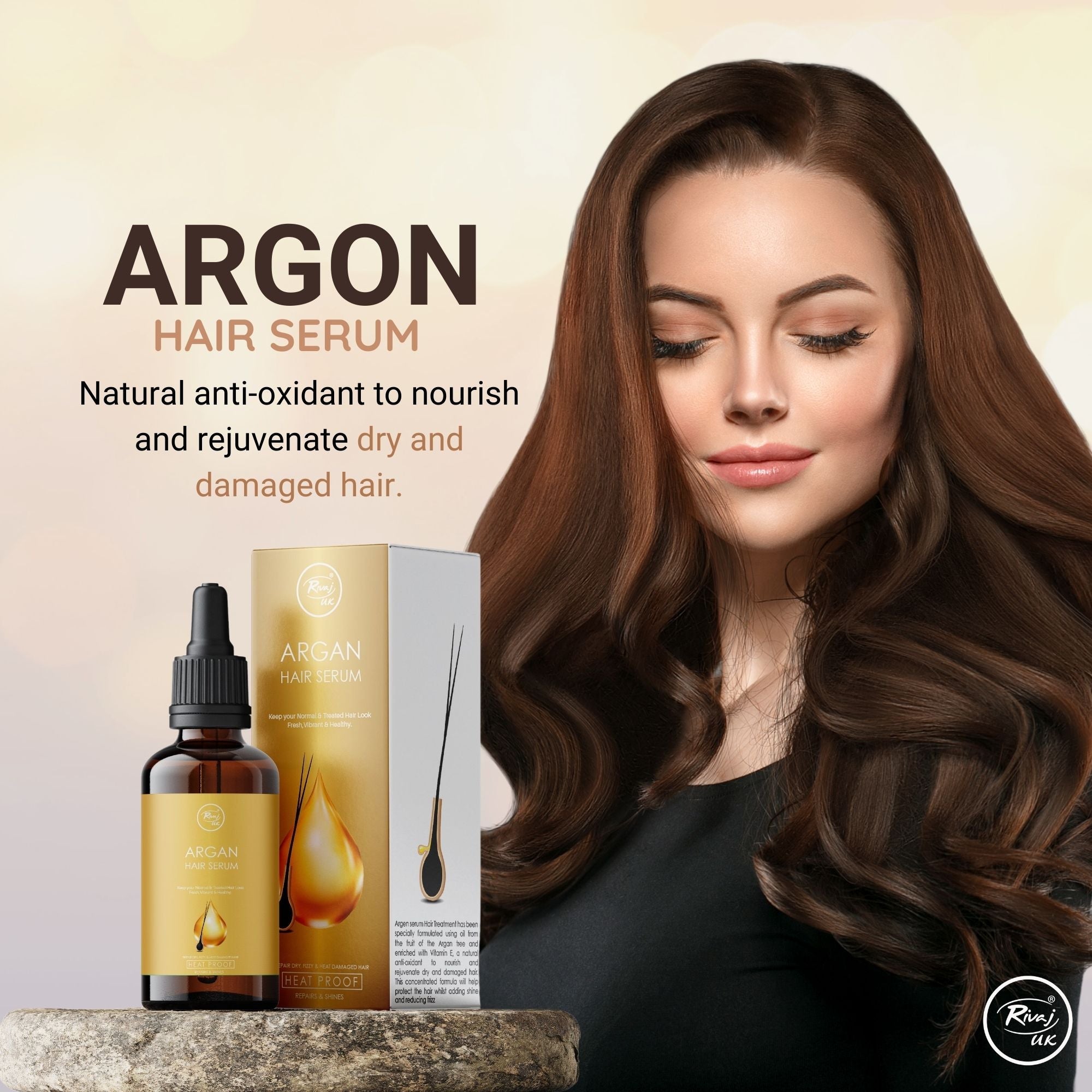 ARGAN OIL HAIR SERUM 30ML