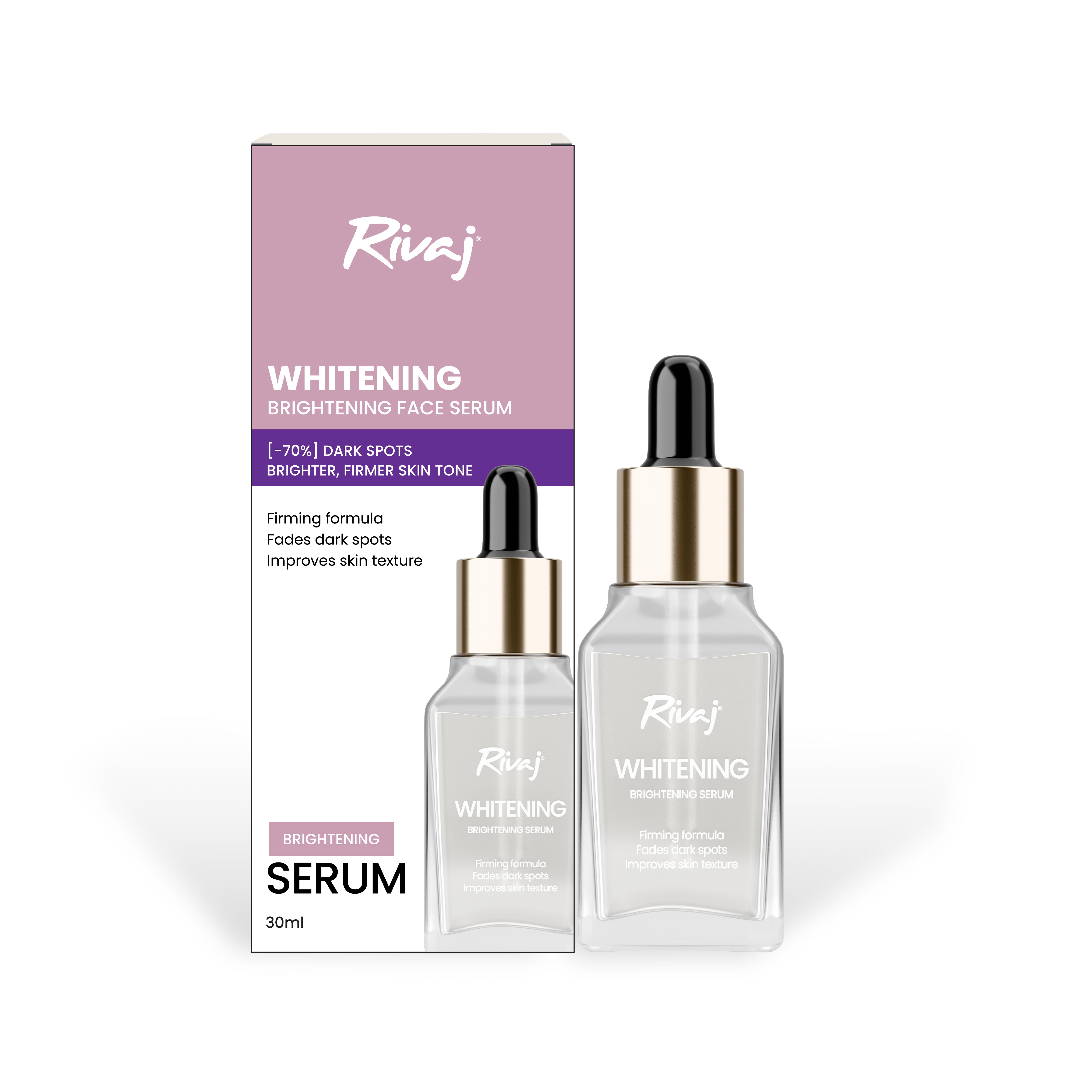 Whitening Face Serum 30ml – FLORA & FLUX COSMETICS